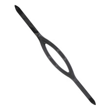 Bande de masque de plongée sous-marine, matériaux flexibles-Noir