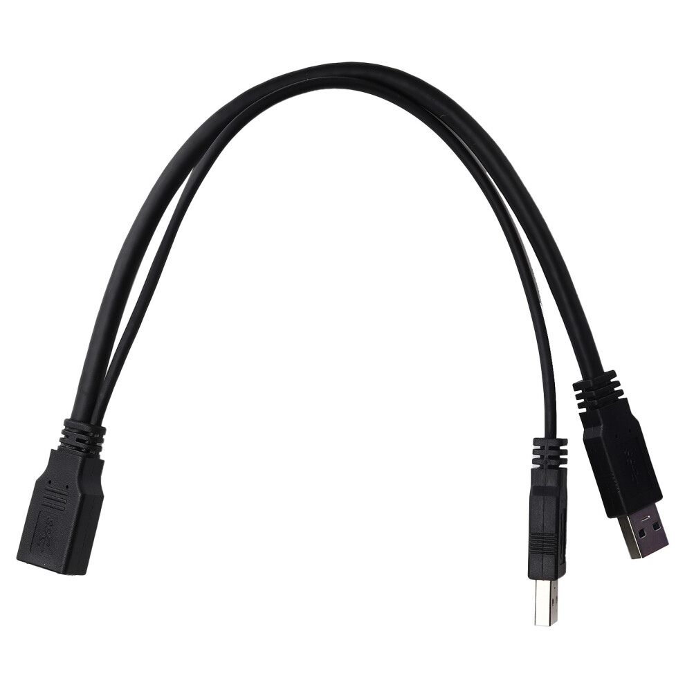 30Cm Dual Male Usb 3.0 Extension Cord 7340572533548