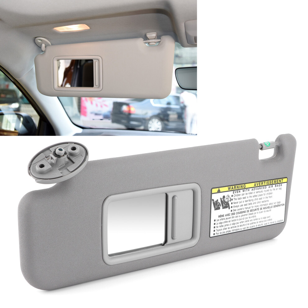 Toyota 4Runner 05-07 Left Sun Visor Grey 7055741617010