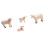 Realistic Farm Animal Figurines Set Resin Simulation-Sheep 1