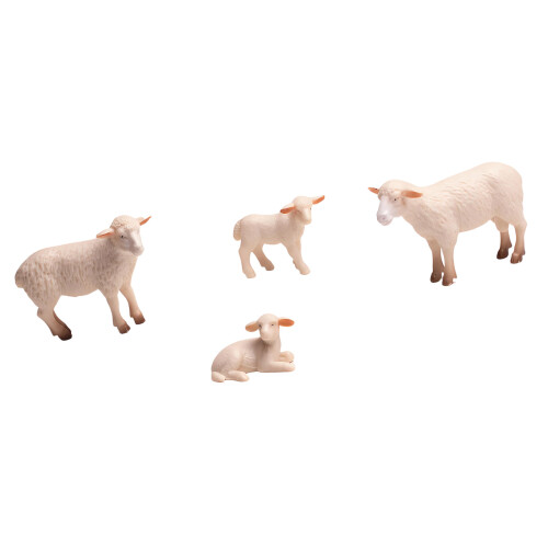 Realistic Farm Animal Figurines Set Resin Simulation-Sheep
