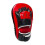 Gant de boxe en cuir PU respirant, avec sangle réglable,-r noir 1