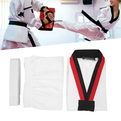 Kids Karate Uniform Belt Breathable Polyester