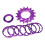 Solid 16T gear Single Speed System For strong Terrain-Purple 1