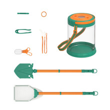 Interactive Nature Education Set Having Illuminated Viewing-J