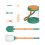Interactive Nature Education Set Having Illuminated Viewing-J 1