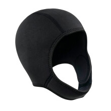 Cagoule de plongée pour la natation hivernale, protection-Noir