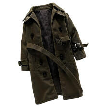 1/12 Scale Mini Trench Coat Outfit For Artist Doll And-Green..