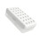 Stackable Plastic Pencil Box With Hinged Lid Waterproof-White 1