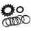 Professional 16T gear For Mountain Bikes Construction-Black 1