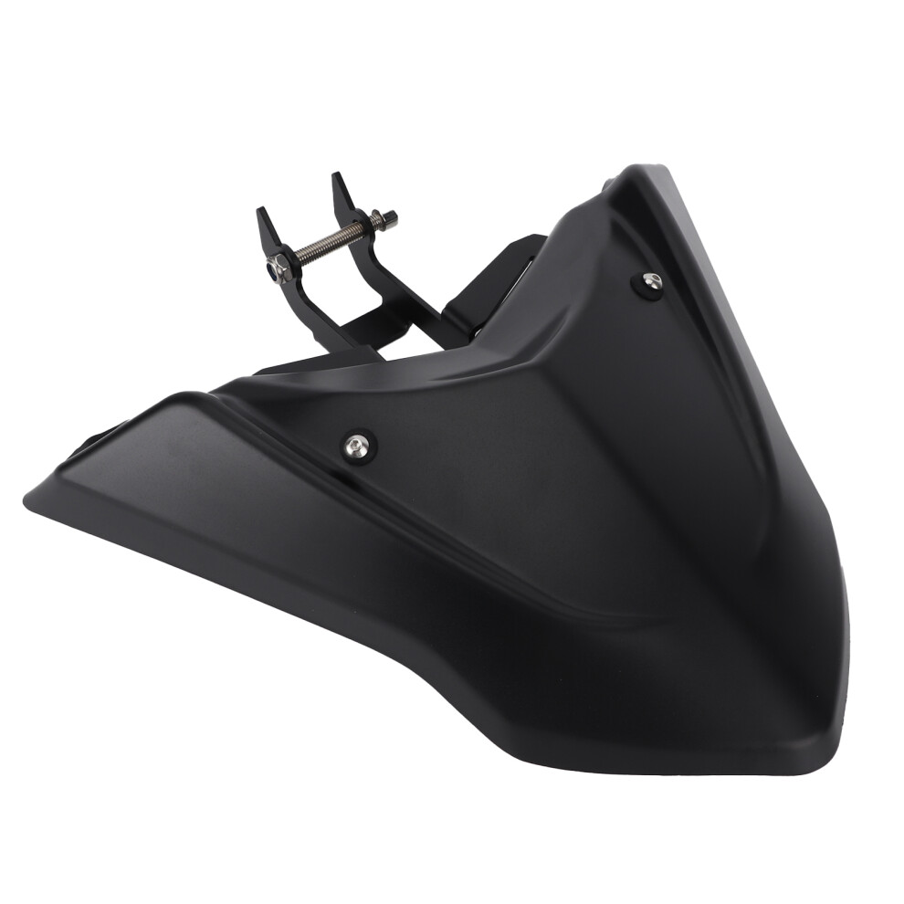 Matte Front Beak Mudguard For Yamaha Tenere Black 7340572569912