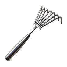 Stainless 2/3/5/7 Tines Garden Rakes For Loosening Soil And-7