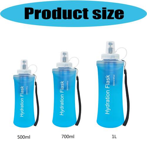 Zusammenklappbare-Transparente Farbe 500 ml 2