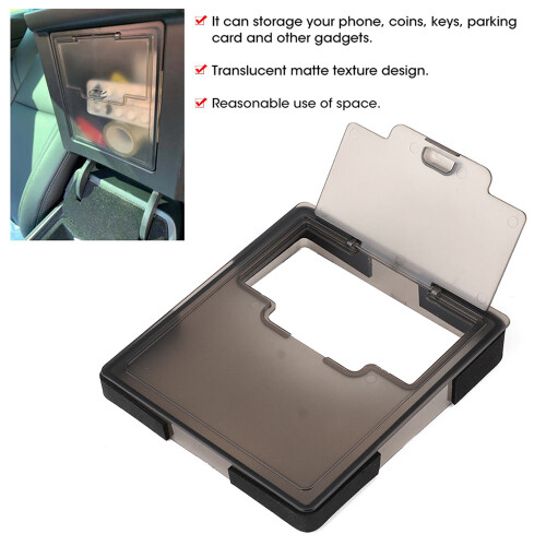 Translucent Armrest Tray Model 3 2017-19 1