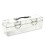 Large Capacity Art Tool Storage Box Clear-Single storage box 1