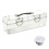 Clear Plastic Art Supply Organizers Container-Comes with 3 in1 1