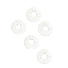 Multipurpose Rubber Strap Locks Strap Button Lock Safety-White