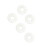 Multipurpose Rubber Strap Locks Strap Button Lock Safety-White 1