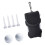 Convenient Waist Bag High Temperature Resistant Golf Bag-Black 1