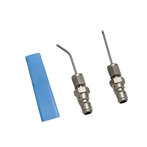 Aiguille pliable flexible de-une petite aiguille double