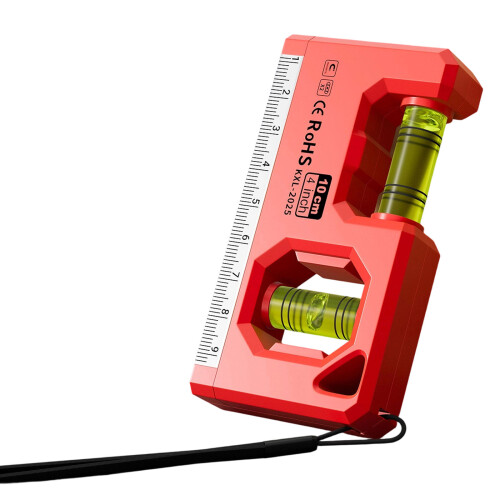 Clear Scale Mini Level Gauge Perfect For Home Improvement And