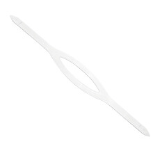 Bande de masque de plongée ergonomique, équipement de-Blanc