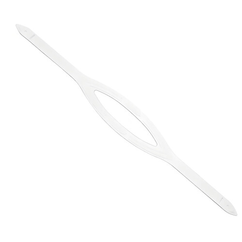 Bande de masque de plongée ergonomique, équipement de-Blanc