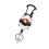 Retractable IDs Holder with Alligators Clip for Nurses-White 1
