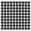 100Pcs Game Card Holder Table Number Stand Plastic Place-Black 1
