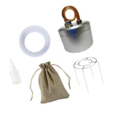 Poêle à liqueur de Camping en métal pratique, petite-argent plat