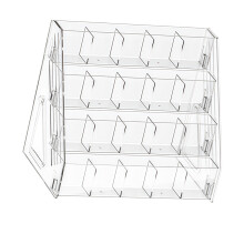 Stackable Card Display Stand Multi-Tiered Acrylic Card Stand-2