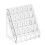 Acrylic Card Organizer Multi-Tiered Card Display Stand For-3 1