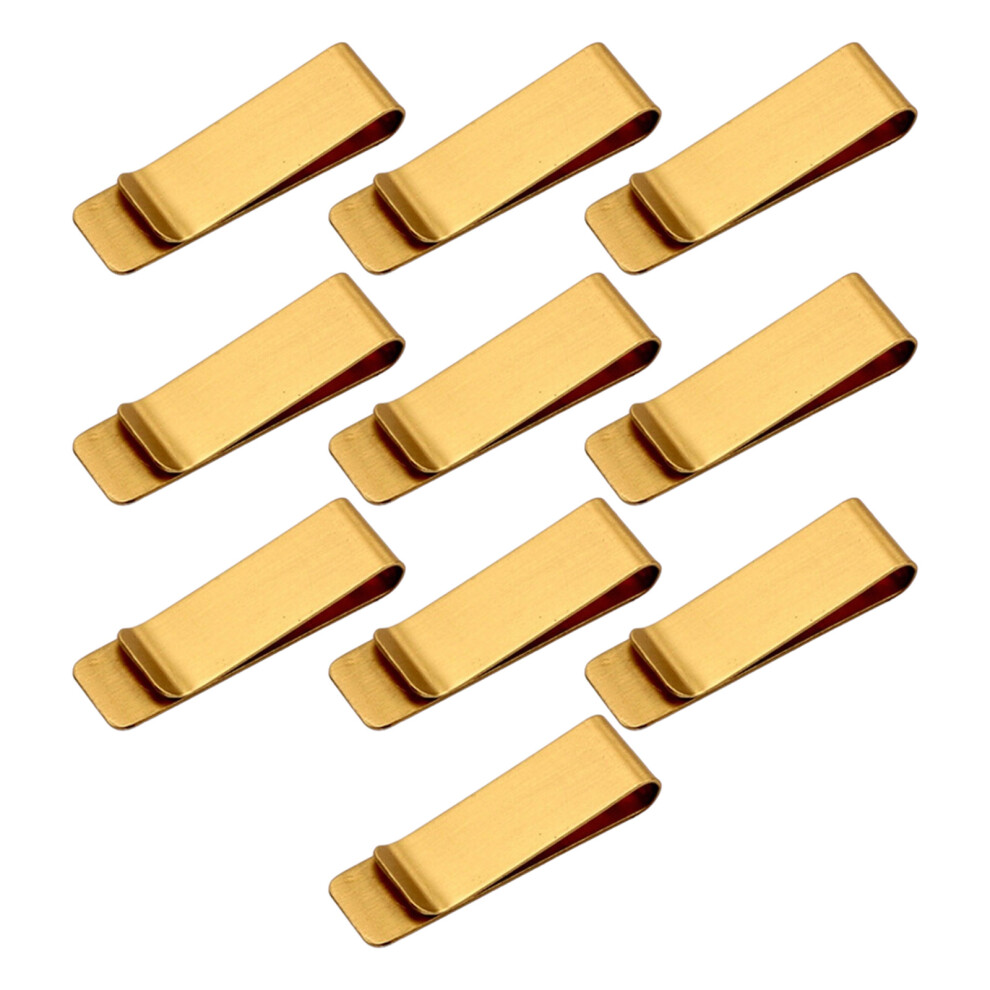 Metal Notebook Pen Clip Bookmarks Page-No. 5 Copper Color 7751001526305