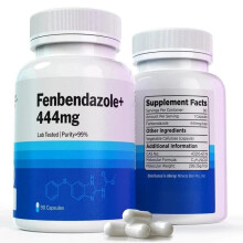 Fenbendazole+ 444mg Premium Formula, 90 Capsules