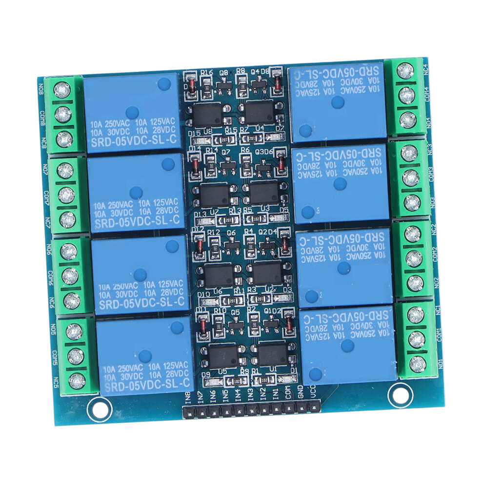 5V 8 Relay Board with Optocoupler