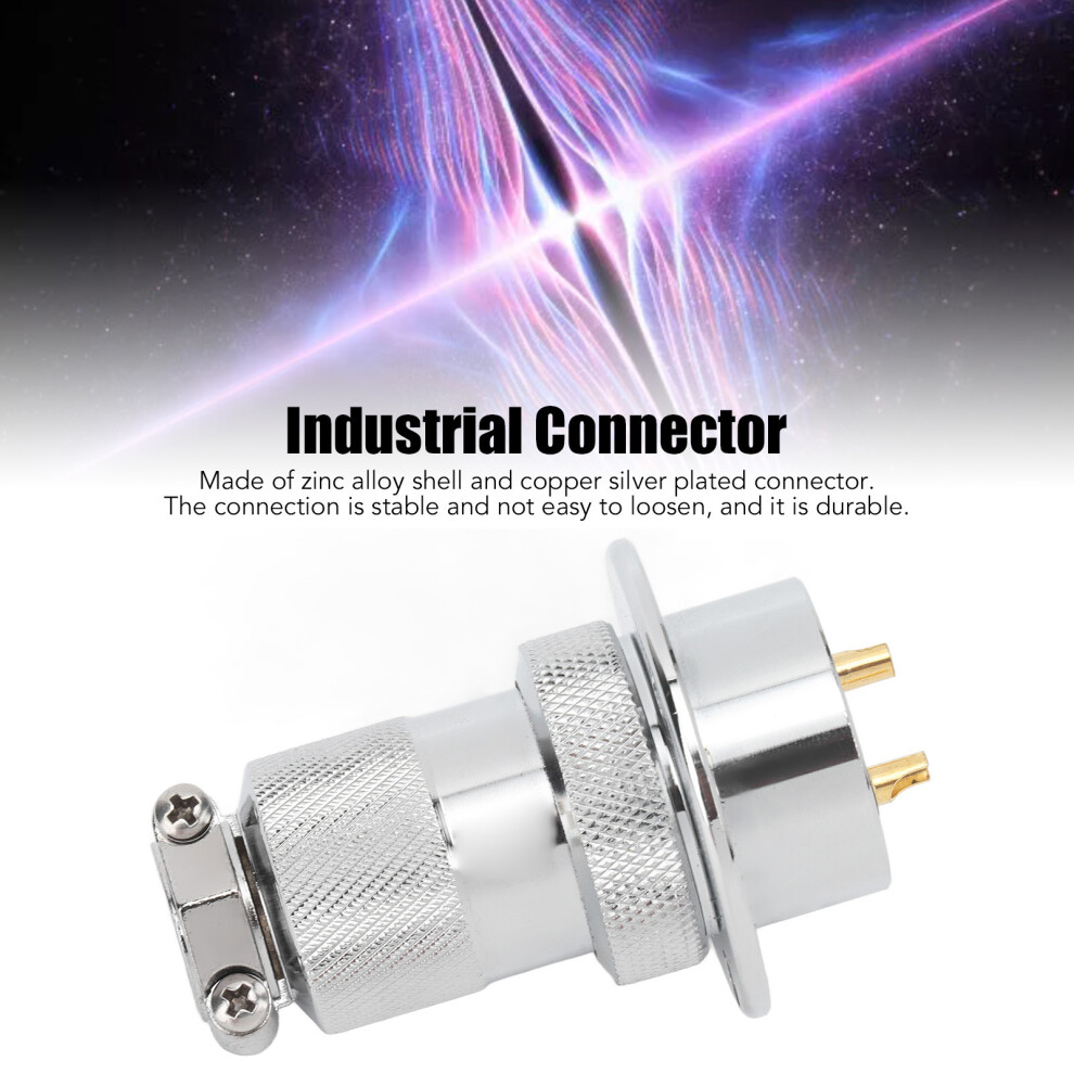Electrical Aviation Socket 30mm 2 Pin