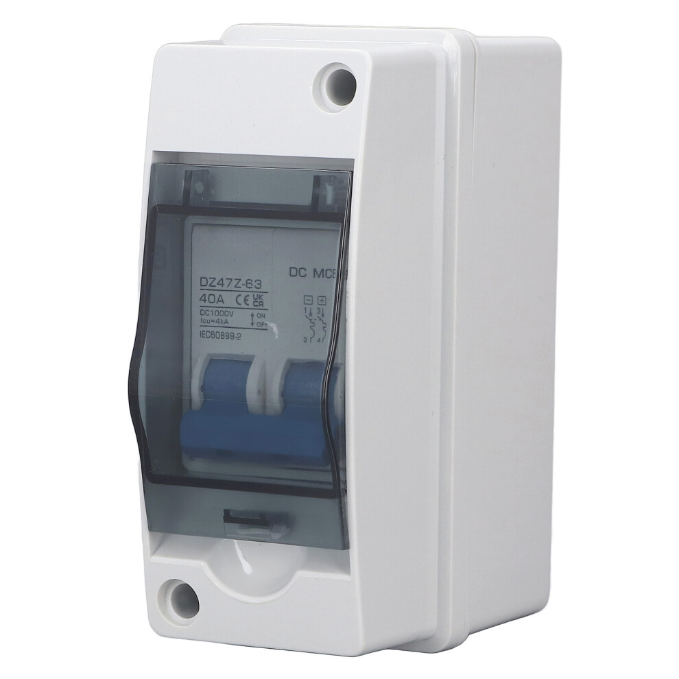 40A 1000V DC PV Circuit Breaker IP65 Box