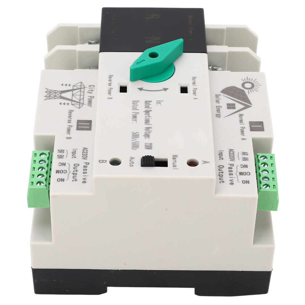 Automatic Transfer Switch 2P 230V 125A