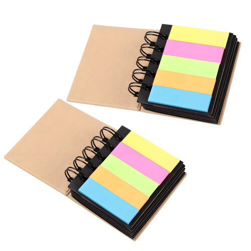 Feuilles adhésives de mémo de note de mémo de-2 pièces