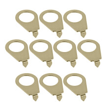 Indicateurs métalliques potentiomètre de guitare pointeur-or