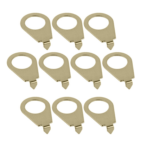 10 Pack Practical Guitar Potentiometer Pointers Easy-gold