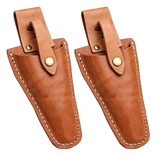 Universal Scissor Holder Guard Cover PU Leather Construction For