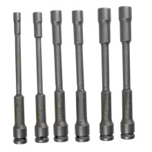 Jeu de 7 clés à douille profondes à paroi fine en acier-200mm