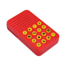 Compact Voice Activated Noise Maker With 16 Keys For Kids-Red