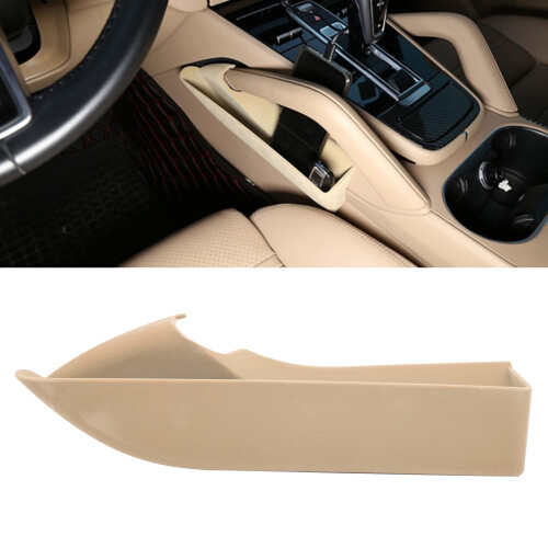 Beige Storage Console Porsche 2018 1
