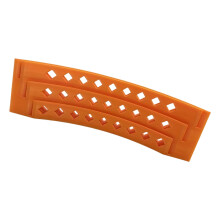Elegante patroonkaartdisplayhouder- sinaasappelkleur