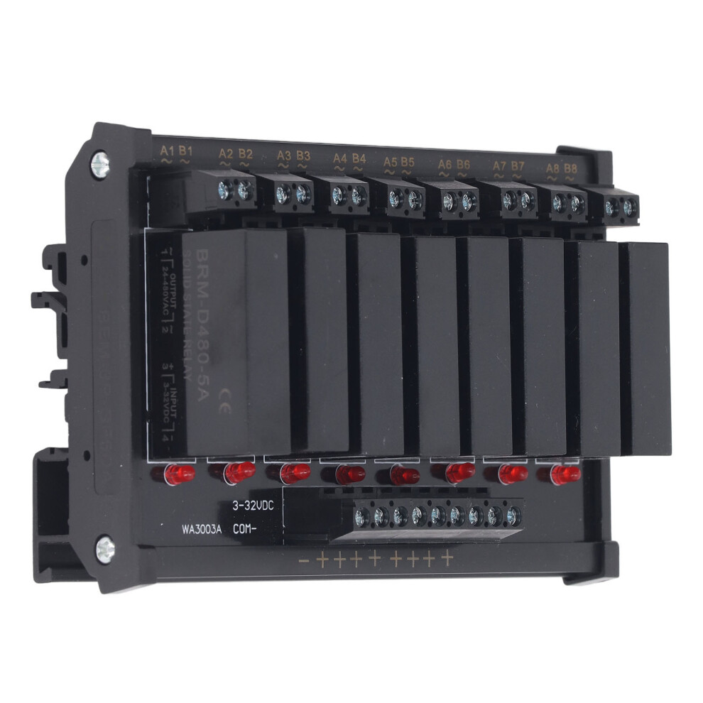 Solid State Relay Module 8 Ch Din Rail