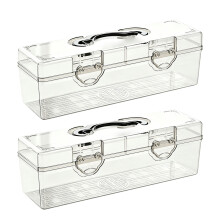 Storage Box Artistic Supply Organizers With-2 storage boxes