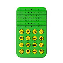 Vibrant Colored Voice Sound Box With 16 Keys Ideal For-Green