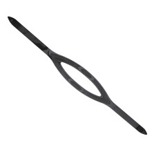 Silicone Elastic Snorkeling Freediving Mask Strap-Black